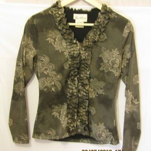 Fred David Women's Dress Shirt, size Small